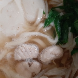 腹もちがいい！かっちんうどん（力餅うどん）